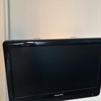 Tv Philips 19” con braccio per muro