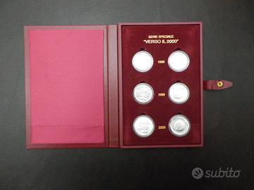 Serie Speciale Monete Argento "Verso Il 2000"