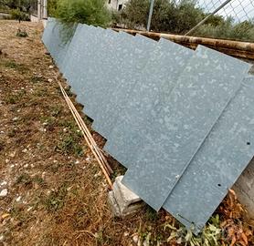 Scalinata rivestibile in ferro zincato