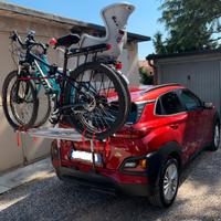 Portabici pieghevole 3 posti