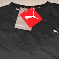 felpa neta firmata logo