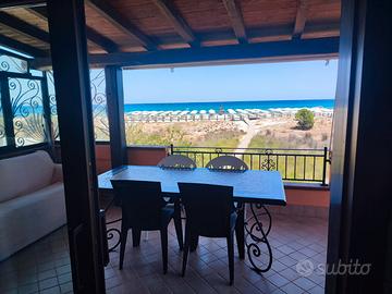 Posizione Unica. Sulla spiaggia de la Caletta