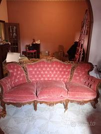  divano e poltrone vintage ottime