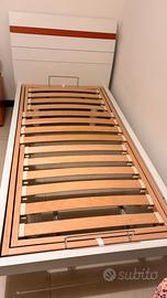 Letto singolo Tomasella Joker con rete manuale