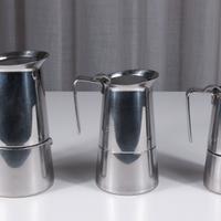 Set caffettiere GB Guido Bergna acciaio inox