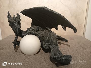 lampada drago gotico 