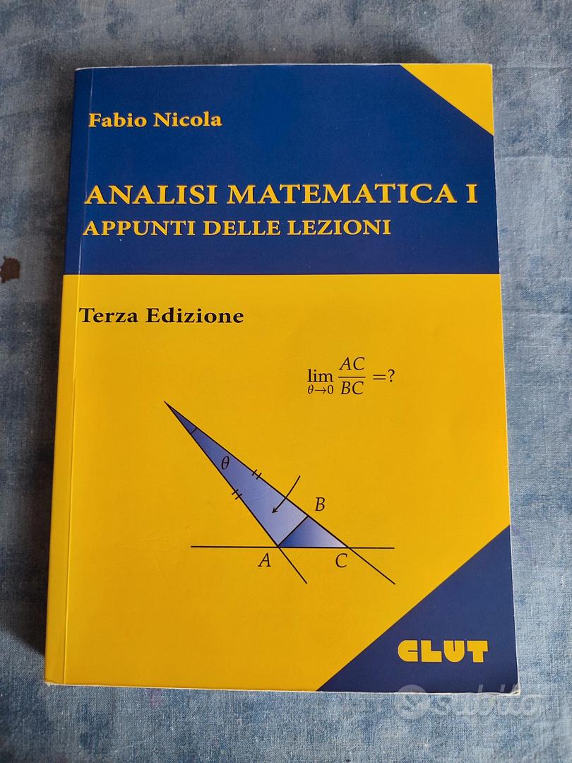 Analisi matematica 1. - Libri e Riviste In vendita a Torino