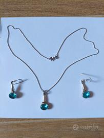 Set collana con orecchini 