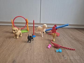 set addestramento cani barbie 