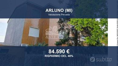Immobile in asta di 98 m² con box auto a Arluno