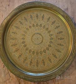 piatto in ottone 60 cm