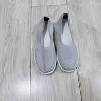 Slip-on in tessuto traspirante Grigio/Beige/Rosa