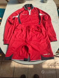 Completo portiere MACRON rosso