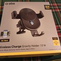 sbs Wireless Charge Holder 10 W supporto auto