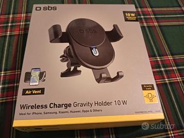 sbs Wireless Charge Holder 10 W supporto auto