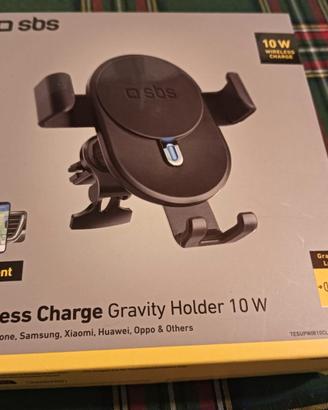 sbs Wireless Charge Holder 10 W supporto auto