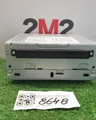 AUTORADIO MP3 VOLVO XC60 1° Serie 31328067 D5204T