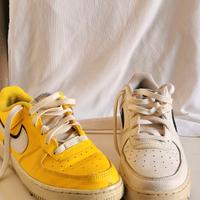 2 scarpe nike N39 usate originali 