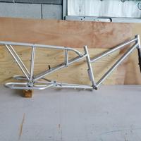 Telai in alluminio per bici cargo long tail