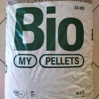 Bio pellets 4,80 euro al sacco