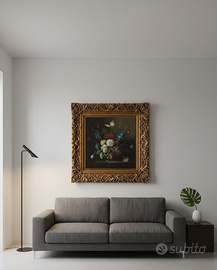 Quadro a Olio Egiziano - cornice Barocca Legno