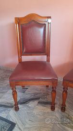 N. 4 sedie legno