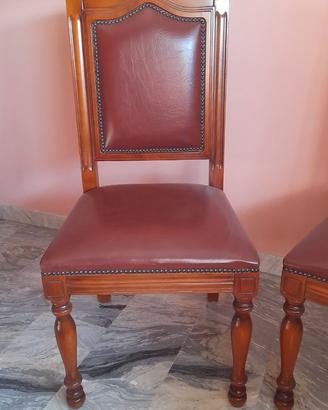 N. 4 sedie legno