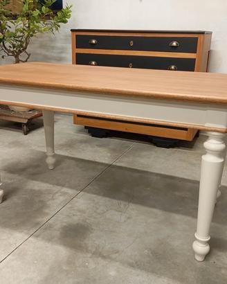 tavolo vintage country chic shabby 