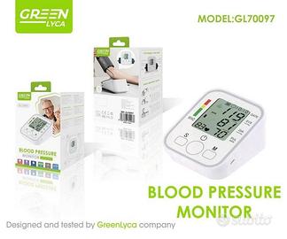 Misuratore Pressione Green Lyca GL70097 LCD Nuovo