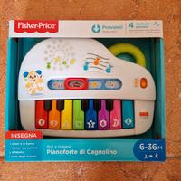 Pianoforte giocattolo di Cagnolino Fisher-Price