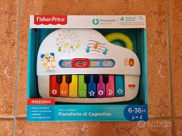 Pianoforte giocattolo di Cagnolino Fisher-Price