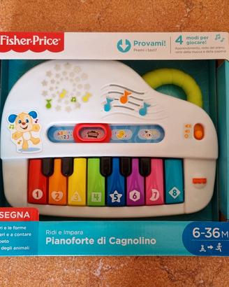 Pianoforte giocattolo di Cagnolino Fisher-Price