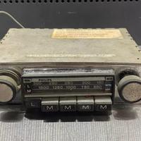 AUTORADIO PHILIPS D'EPOCA AUTOBIANCHI A112 ORIGINA