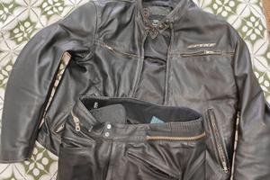 KIT GIUBBOTTO E PANTALONI MOTOCICLISTA