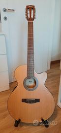 Chitarra classica ibrida elettrificata CORT CEC1 