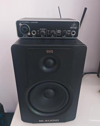 Casse M-audio attive