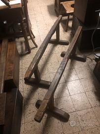 Cavalletti bassi d epoca