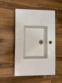 Lavandino sospeso ceramica Ponte Giulio 80x50