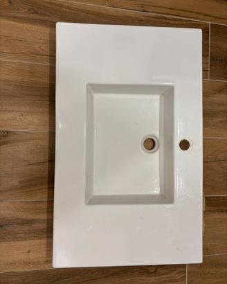 Lavandino sospeso ceramica Ponte Giulio 80x50
