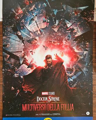 poster doctor strange nel multiverso della follia
