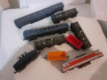 lotto rottami modellismo ferroviario h0 
