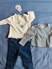 Completo bambina 6 mesi/68 cm