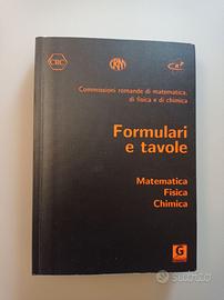 Formulari e tavole di Matematica, Fisica, Chimica