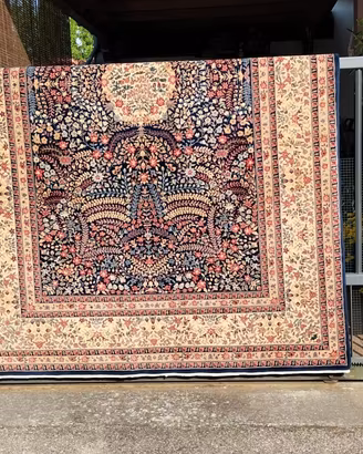 Tappeto Orientale - 276X181 - annodato a mano