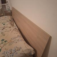 letto matrimoniale in legno