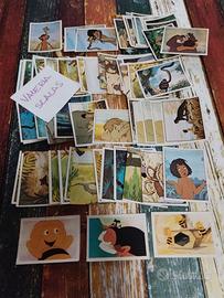 Lotto figurine anni 80 il libro della giungla