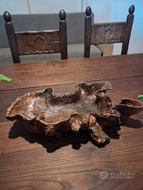 porta oggetti da tavola in radica di scopa (Erica)