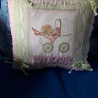 Cuscino fatto tutto a mano, sfoderabile 