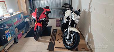 Posto moto in garage