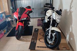 Posto moto in garage